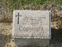 Twelve Tree Copse Cemetery - Marshall, R